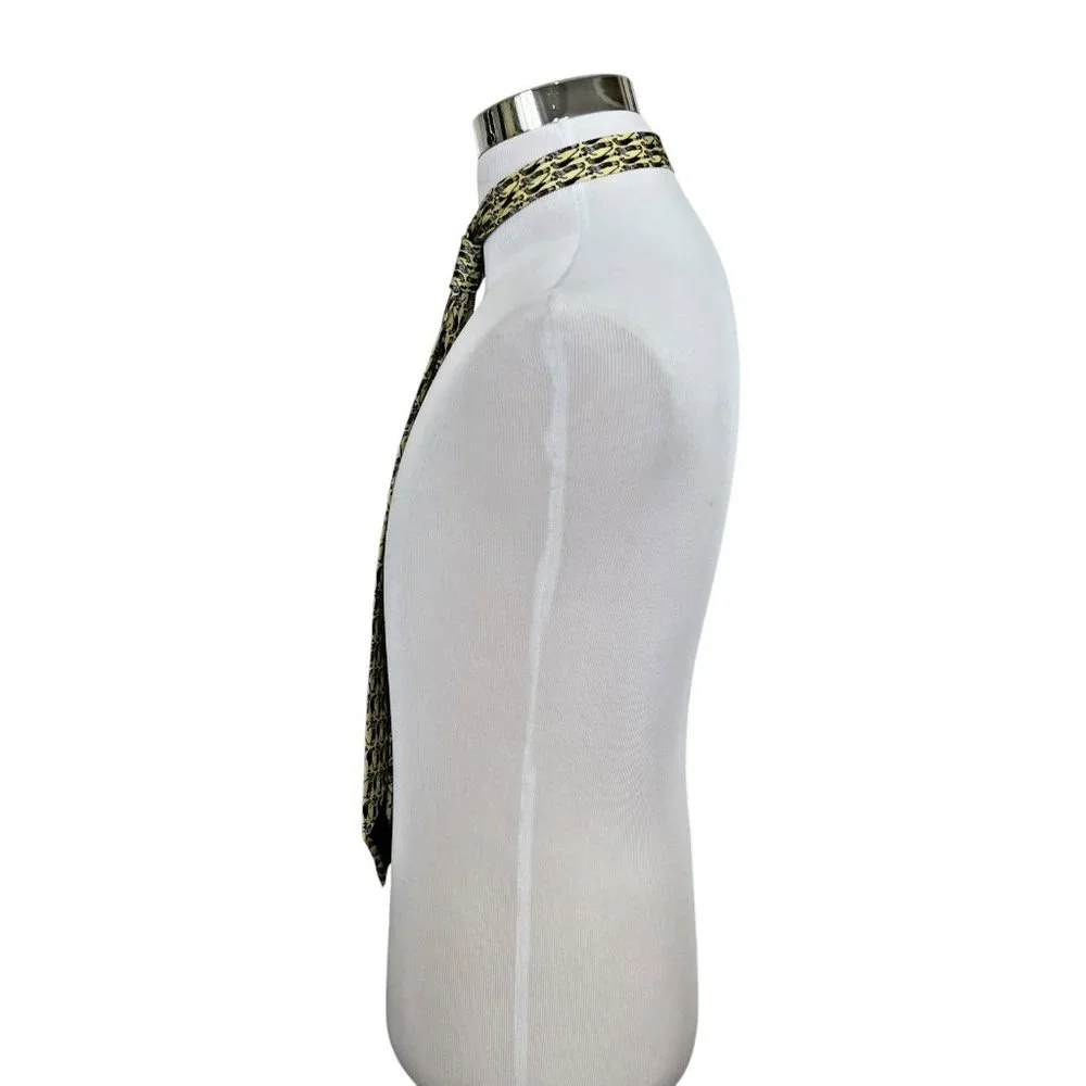 Isador Handmade Silk‎ Tie 4”x62” Golf Sporty Sport Par
